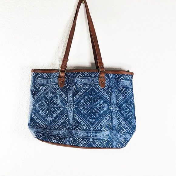 🔥SALE🔥 The Sak blue Pacifica medium tote Pacific Palisades - Picture 5 of 9